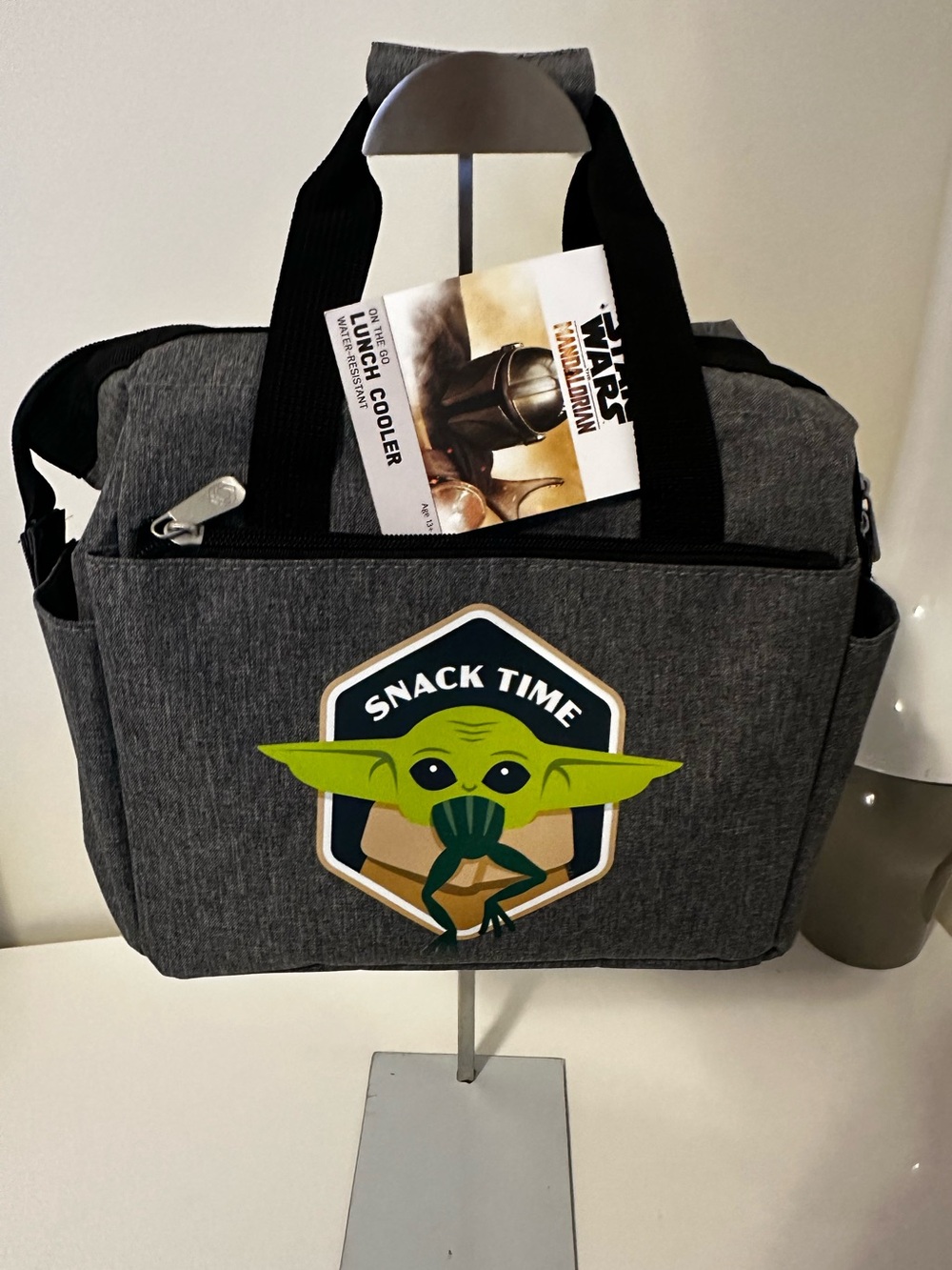 PICNIC TIME Grogu Star Wars Mandalorian Lunch Bag